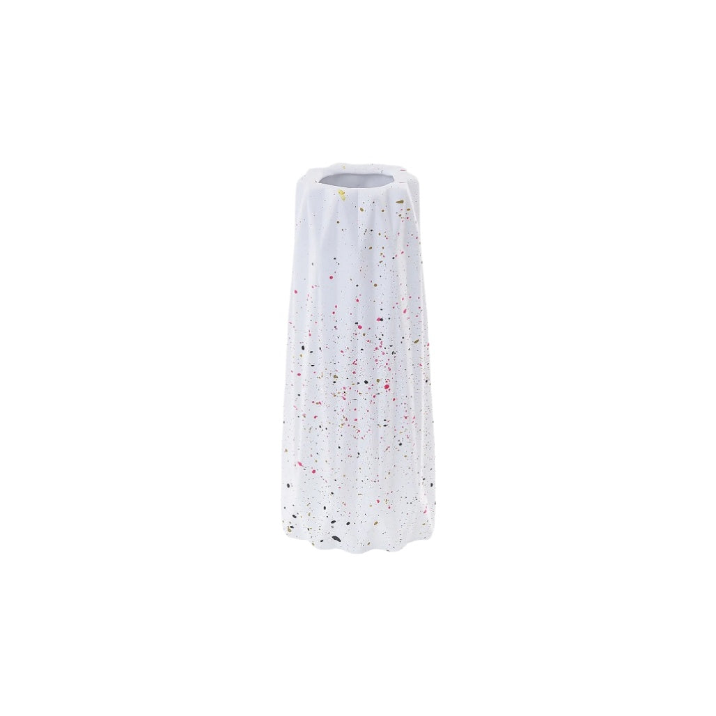 Elegant White Confetti Tulle Cape – Lightweight & Stylish**