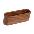 Elegant Wooden Pen Holder - Minimalist Design for Home or Office